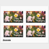 Happy Thanksgiving Spring Flowers #1-1 Stickers (Blatt)