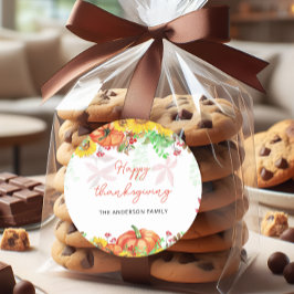 Happy Thanksgiving Sticker