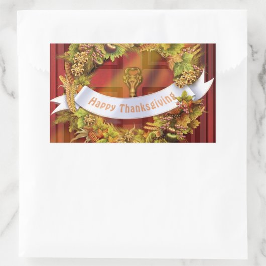 Happy Thanksgiving Sticker (Tasche)