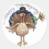 Happy Thanksgiving - Stickers (Vorderseite)