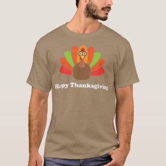 Happy Thanksgiving T Fun Holiday T-Shirt