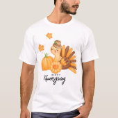 Happy Thanksgiving T - Shirt (Vorderseite)