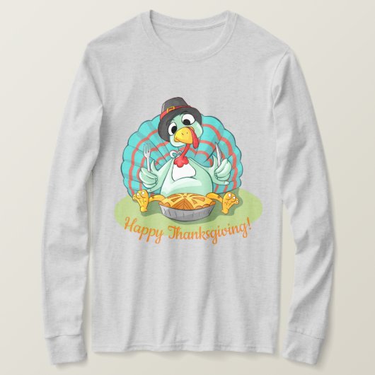 Happy Thanksgiving T-Shirt (Design vorne)