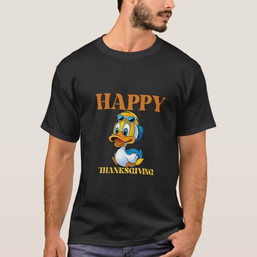 Happy Thanksgiving T-Shirt (Vorderseite)