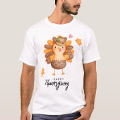 Happy Thanksgiving T-Shirt (Vorderseite)