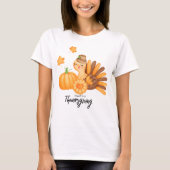 Happy Thanksgiving T - Shirt (Vorderseite)