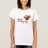 Happy Thanksgiving T-Shirt (Vorderseite)