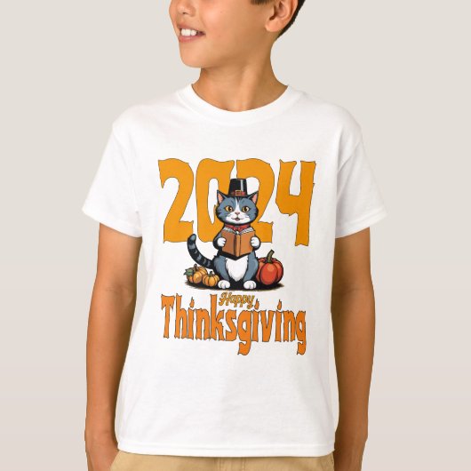 Happy Thanksgiving T-Shirt (Vorderseite)