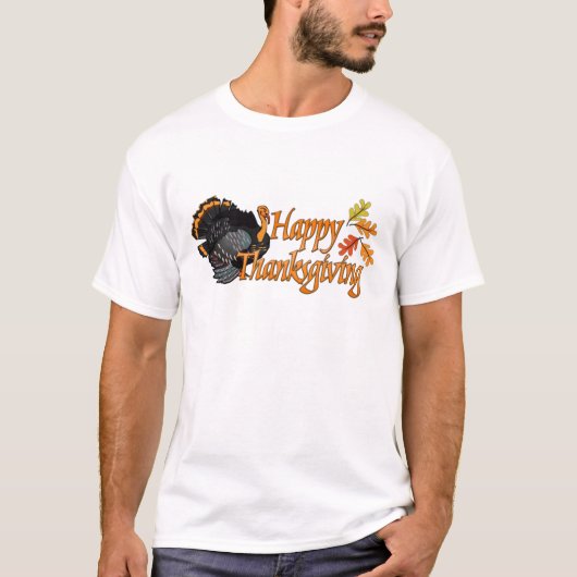 Happy Thanksgiving T-Shirt (Vorderseite)