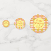 Happy Thanksgiving Table Confetti Konfetti (Vorderseiten)