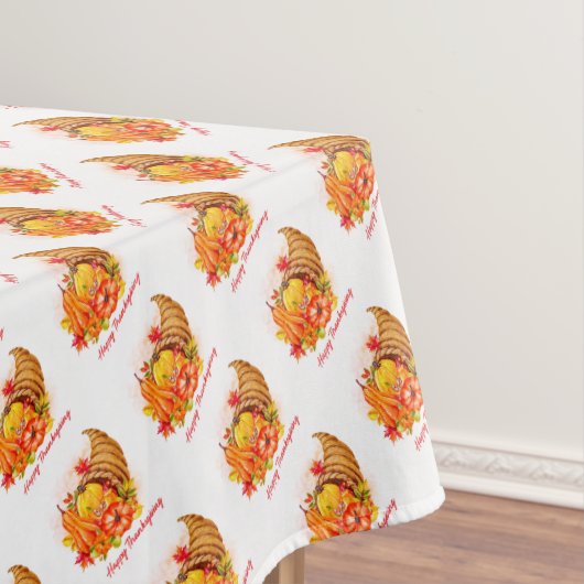 Happy Thanksgiving Tablecloth Tischdecke (Beispiel)