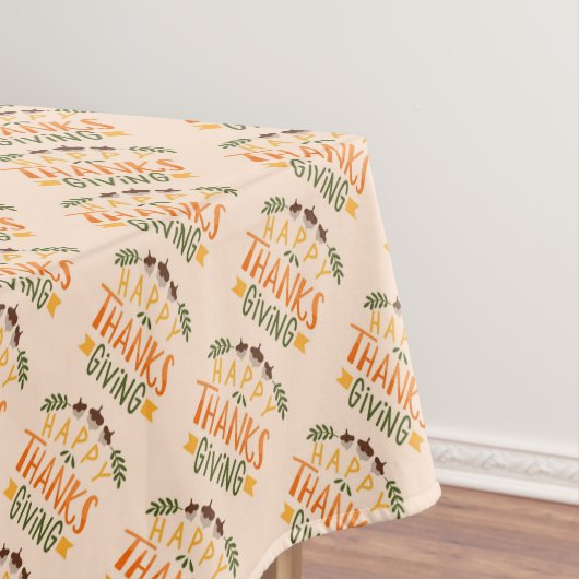 Happy Thanksgiving Tablecloth Tischdecke (Beispiel)