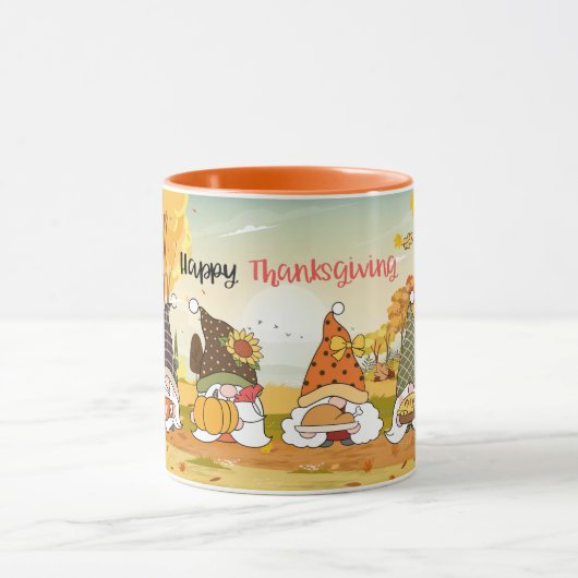 Happy Thanksgiving Tasse (Zentrum)