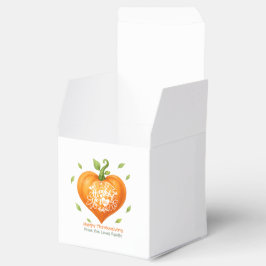 Happy Thanksgiving Thankful Heart Pumpkin Geschenkschachtel