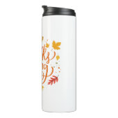 Happy Thanksgiving Thermosbecher (Nach rechts gedreht)