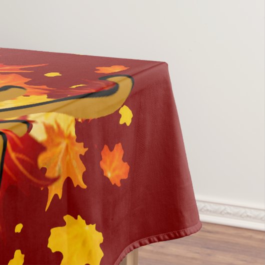 Happy Thanksgiving Tischdecke (Beispiel)