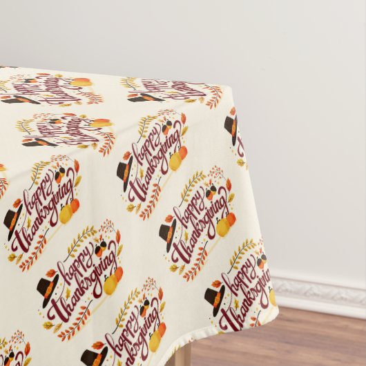 Happy Thanksgiving Tischdecke (Beispiel)