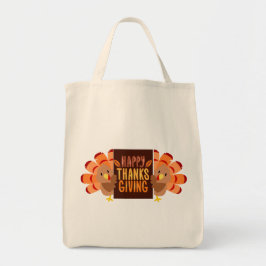 Happy Thanksgiving Tote Bag Tragetasche