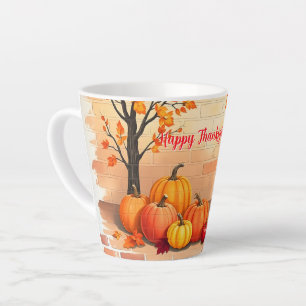 Happy Thanksgiving Trendy Beautiful Fall Milchtasse