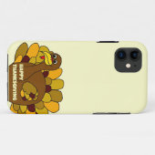 Happy Thanksgiving Türkei Case-Mate iPhone Hülle (Rückseite (Horizontal))