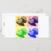 Happy Thanksgiving Türkei Feiertagskarte (Vorne/Hinten)