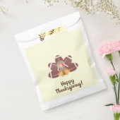 Happy Thanksgiving Türkei Fußball Feathers Geschenktütchen (Versiegelt)