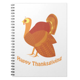 Happy Thanksgiving Türkei Notizblock