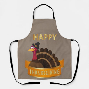 Happy Thanksgiving Türkei Schürze