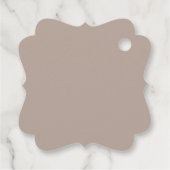 Happy Thanksgiving Turkey Bowl Plate Dinner Lecker Geschenkanhänger (Rückseite)