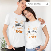 Happy Thanksgiving Turkey Fall Wiedersehen Family T-Shirt