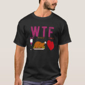 Happy Thanksgiving   Turkey Family Dinner Outfit T-Shirt (Vorderseite)