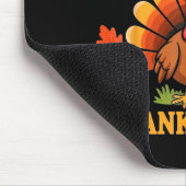 Happy Thanksgiving Turkey Family Dinner Thanksgivi Mousepad (Ecke)