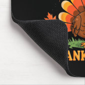 Happy Thanksgiving Turkey Family Dinner Thanksgivi Mousepad (Ecke)