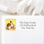 Happy Thanksgiving Turkey Folk Art (Insitu)