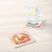 Happy Thanksgiving Turkey Paper Untersetzer (Vor Ort)