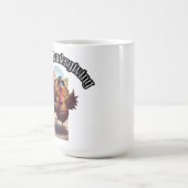 Happy Thanksgiving Turkey Parade Verwandlungstasse (Zentrum)