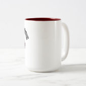 Happy Thanksgiving Turkey Parade Zweifarbige Tasse (VorderseiteRechts)