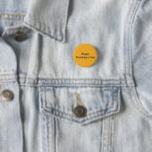 Happy Thanksgiving Typografie Button (Beispiel)
