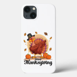 Happy Thanksgiving Typografie iPhone 13 Fall Case-Mate iPhone Hülle