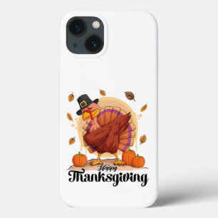 Happy Thanksgiving Typografie iPhone 13 Hülle