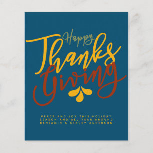 Happy Thanksgiving Typografy Year in Review