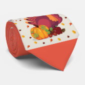 Happy Thanksgiving Vintag Neck Tie Krawatte (Gerollt)