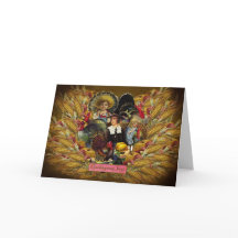 Happy Thanksgiving! Vintage Style Greeting