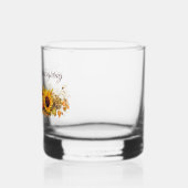 Happy Thanksgiving Vintagen Pumpkins Custom Fall Whiskyglas (Links)