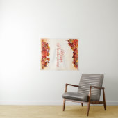 Happy Thanksgiving Wandteppich (Beispiel (Horizontal))