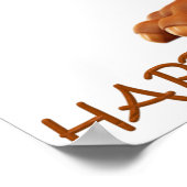 Happy Thanksgiving Western Türkei Poster (Ecke)