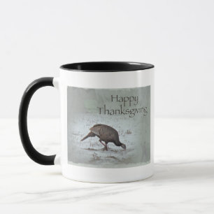 Happy Thanksgiving Wild Türkei Tasse