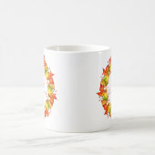 Happy Thanksgiving Wreath Kaffeetasse (Mittel)