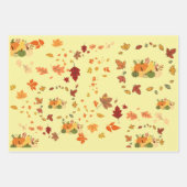 Happy Thanksgiving - Yellow Theme Geschenkpapier Set (Vorderseite 3)