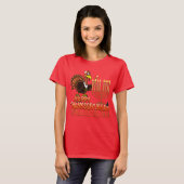 Happy Thanksgivukkah - Thankgiving Hanukka Tshirt (Vorne ganz)